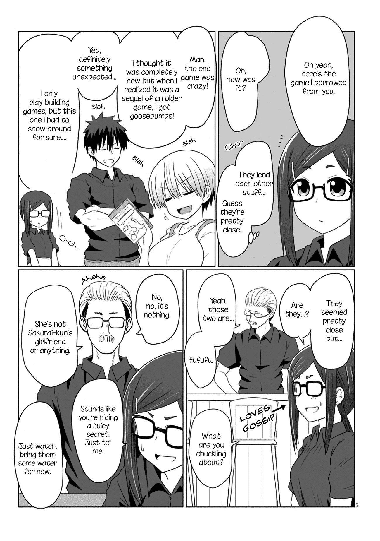 Uzaki-chan wa Asobitai! Chapter 7 5